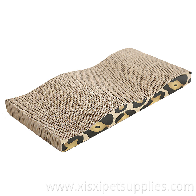Cardboard Recyclable Corrugated Scratching Pad Scratch-resistant Bed Cat Scratcher Cardboard